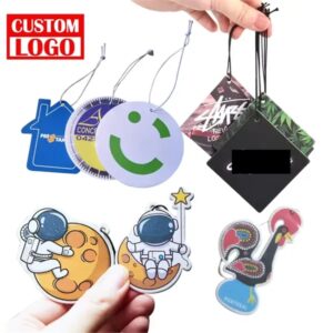 Custom paper car perfume air freshener