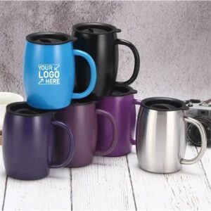 14oz Stainless Steel Coffee Mug with Lid