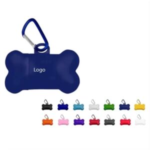 Custom Bone Shaped Dog Poop Bag Dispenser