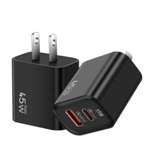 45W Dual Port USB Fast Wall Charger
