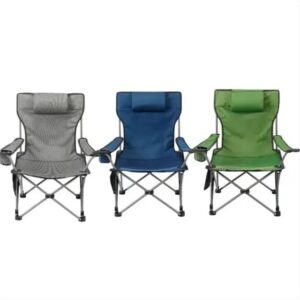 Folding Camping Chair With Pillow and Carry Bag