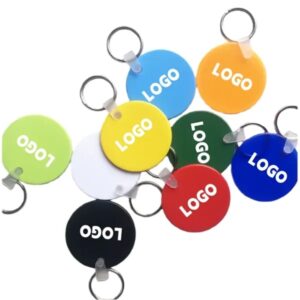 PVC Soft Material Key Tag