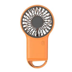 Portable Rechargeable Handheld Fan with Carabiner